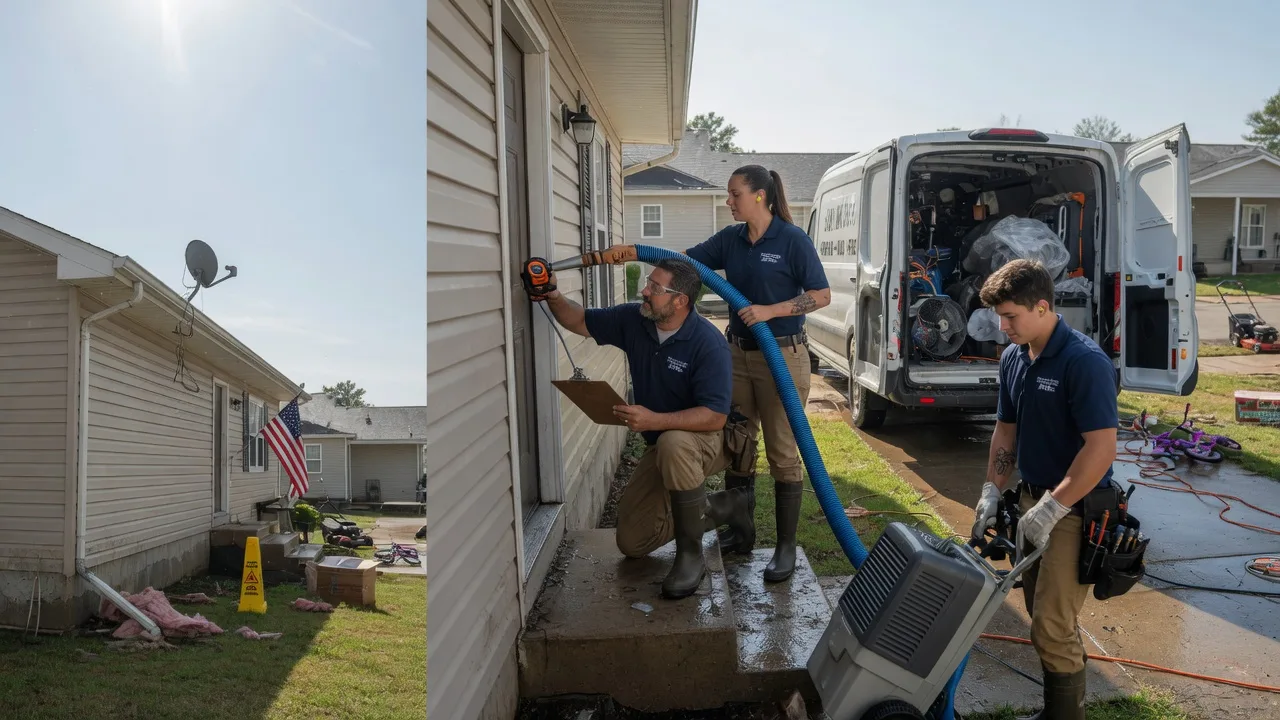 Ceiling Water Damage Restoration in Mexico, MO near me